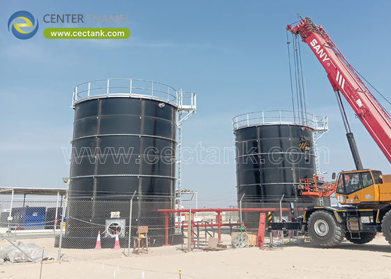 Tanques de agua de protección contra incendios de vidrio fundido con acero con techos de aluminio: la solución definitiva para un almacenamiento fiable de agua de incendios