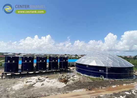 Tanques de agua de vidrio fusionado con acero para almacenamiento de aguas residuales municipales: la solución ideal para una gestión sostenible de las aguas residuales