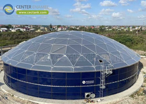 Techos flotantes diseñados a medida para petróleo crudo, gasolina, combustible para aviones y tanques de diesel: soluciones avanzadas de almacenamiento de Center Enamel