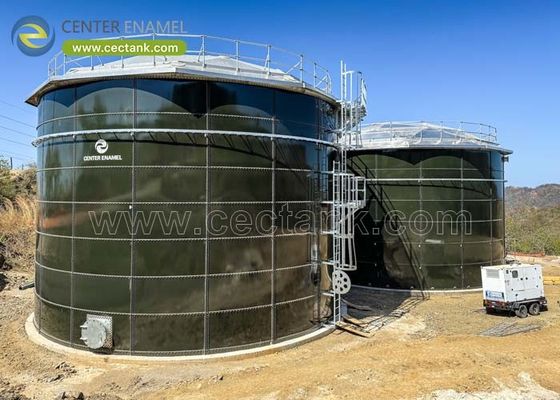 Tanques de acero fundido de vidrio de 500 m3: capacidad, dimensiones y aplicaciones de un tanque de acero fundido de 500 m3