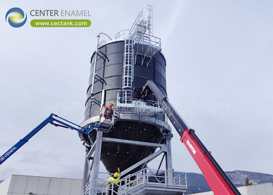 Soluciones de silo de granel seco por esmalte central: almacenamiento eficiente y confiable para materiales a granel