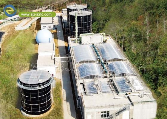 Center Enamel completa un proyecto de tanque de almacenamiento de 10.300m3 en colaboración con una conocida empresa china de granjas de cerdos
