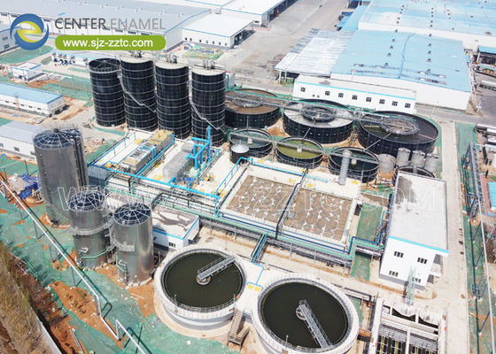 Centro Enamel Vibrant Solutions Proyecto de planta de biogás para teñir aguas residuales Tratamiento con tecnología CSTR