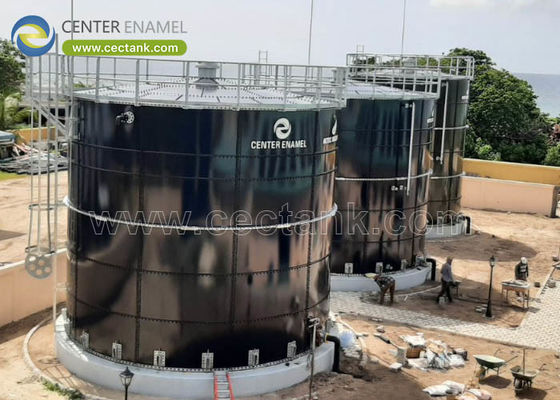 Esmalte central: tanques de almacenamiento de lodos robustos y fiables para una gestión eficiente de las aguas residuales