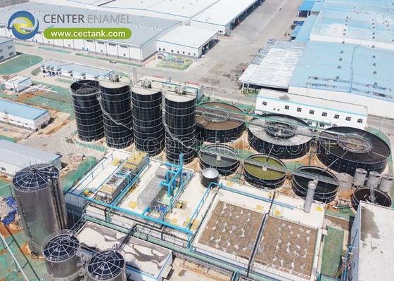 50000 galones GFS Tanque de almacenamiento de aguas residuales industriales para el tratamiento de aguas residuales: una solución fiable para la gestión de aguas residuales industriales