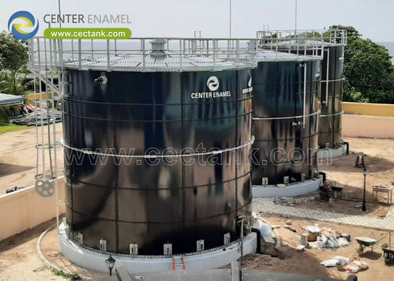 Tanques de almacenamiento de granel seco de acero atornillado: el esmalte central proporciona soluciones de almacenamiento eficientes y duraderas