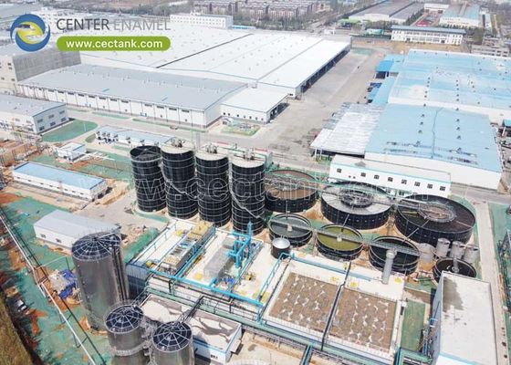 Tanques de vidrio fundido con acero (GFS): la solución ideal para las plantas de tratamiento de aguas residuales