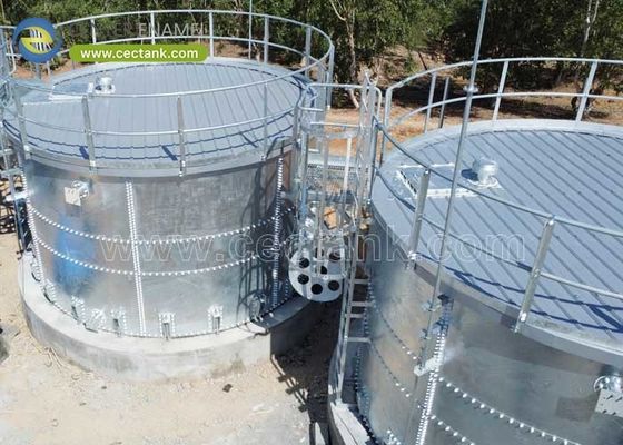 1000m3 Tanques de agua de acero galvanizado Soluciones de almacenamiento de agua confiables y rentables