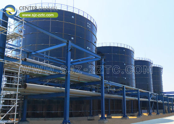 Centro Enamel proporciona tanques de digestión anaeróbicos para el proyecto de biogás de Guinea-Bissau