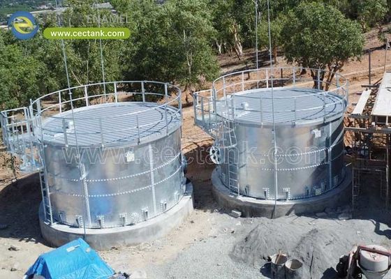 Centro de esmalte cosechando el futuro su principal fabricante de China con sede en tanques de agua de lluvia de acero galvanizado confiable