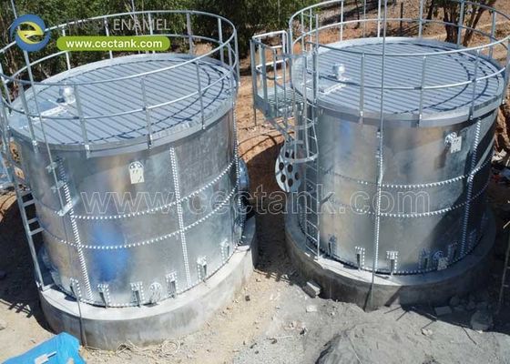 Tanque de acero galvanizado de menor mantenimiento Tanques de agua potable