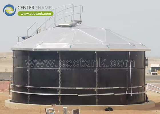 Center Enamel puede proporcionar techos de cúpula de aluminio para los tanques de almacenamiento de petróleo crudo de Omán