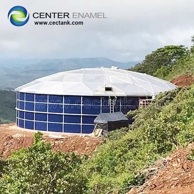 Center Enamel puede proporcionar techos de cúpula de aluminio para los tanques de almacenamiento de petróleo crudo de Nigeria