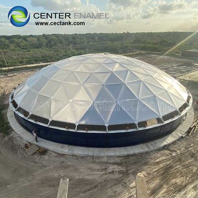Center Enamel puede proporcionar techos de cúpula de aluminio para los tanques de almacenamiento de petróleo crudo de Seychelles