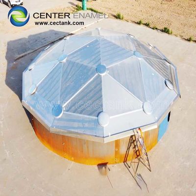 Center Enamel puede proporcionar techos de cúpula de aluminio para los tanques de almacenamiento de petróleo crudo de Sudán del Sur