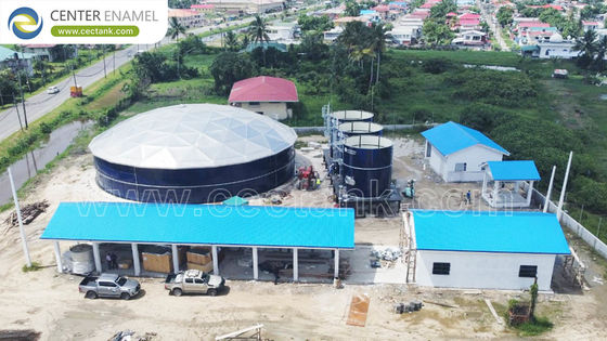 Centro de Enamel puede proporcionar techo flotante externo para los tanques de almacenamiento de petróleo y gas de Uzbekistán