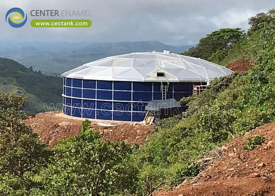 Protección de los recursos hídricos Los techos de cúpula de aluminio revolucionan la protección de los tanques de aguas residuales