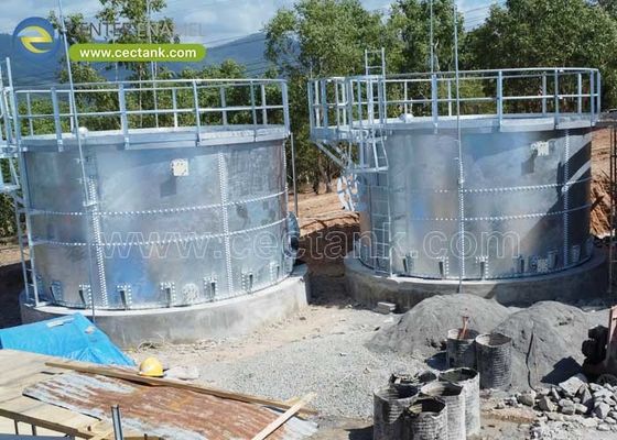 Tanques de agua de acero galvanizado que proporcionan soluciones de almacenamiento robustas para la gestión del agua