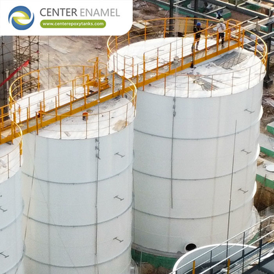Tanques de almacenamiento de biogás de acero revestido con epoxi confiables que maximizan la capacidad de almacenamiento de biogás con sistemas integrados de almacenamiento de gas