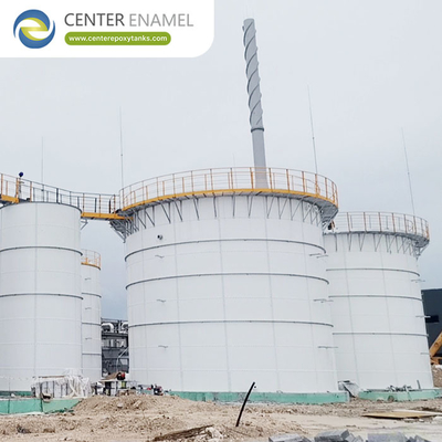 Tanques de almacenamiento de fertilizantes líquidos de acero revestido con epoxi confiables para contener fertilizantes agrícolas de manera segura y efectiva