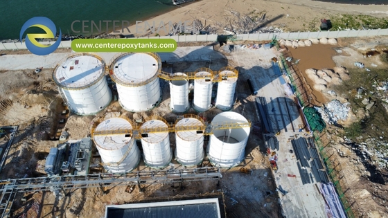 Tanques de acero revestido con epoxi para agua potable: asegura agua potable segura y limpia