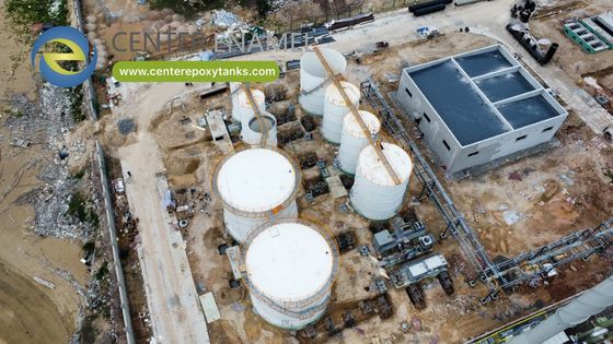 Tanques atornillados de acero con revestimiento epoxi para agua contra incendios: Contención dedicada para la seguridad contra incendios