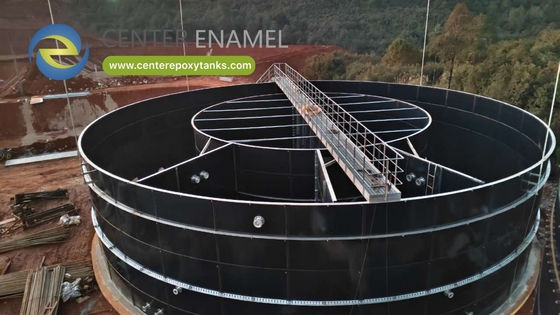 Tanques de acero revestido con epoxi para agua industrial: almacena agua para procesos industriales