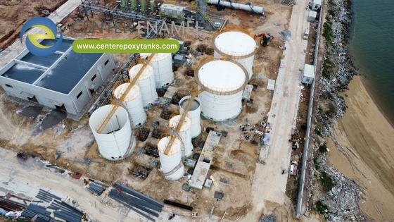 Tanques atornillados de acero con revestimiento epoxi para agua: Contención fundamental de agua
