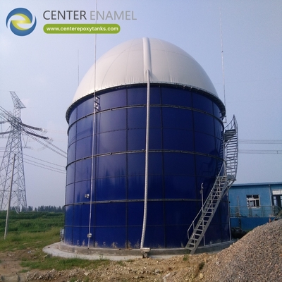 Techos de doble membrana para los digestores de biogás de residuos agrícolas: convierte varios residuos agrícolas en energía renovable.
