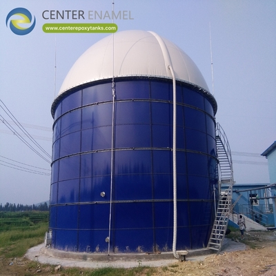 Techos de doble membrana para digestores de biogás de cáscara de arroz: Captura gas de residuos de cultivos.