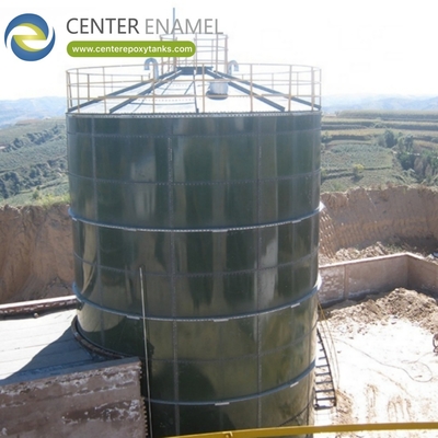 Tanque de biogás para plantas de granjas porcinas: El contenedor principal para la digestión del biogás.