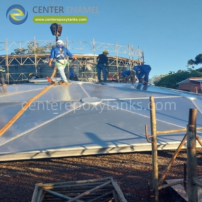 Techos de cúpula de aluminio para tanques de agua potable: Mantenga el agua almacenada limpia e higiénica