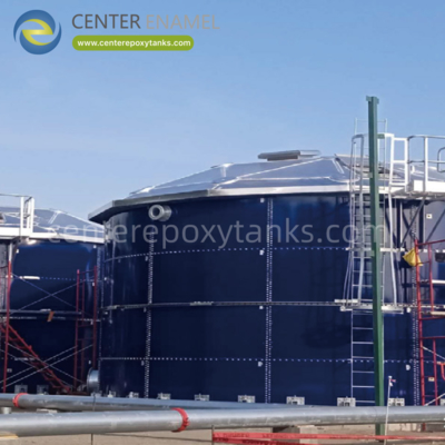 Techos de cúpula de aluminio para tanques de agua potable: Protegen el agua potable de los elementos