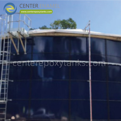 Los techos de cúpula de aluminio para los tanques de desechos agrícolas: ofrecen una cubierta duradera para el olor y la contención