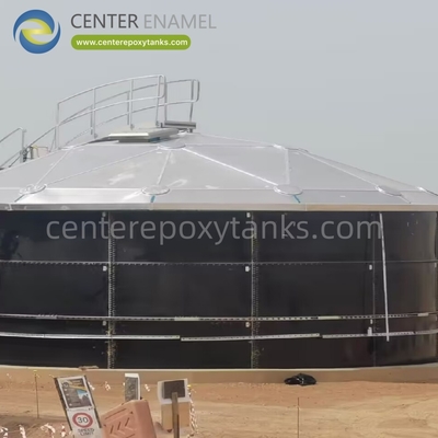 Techo geodésico de cúpula de aluminio para tanques de agua potable: protege el agua potable de los elementos