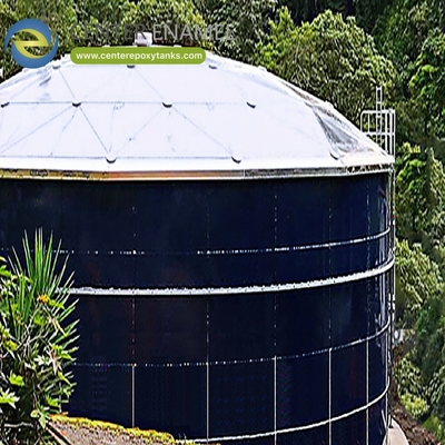 Cúpula geodésica de aluminio para cubiertas de tanques de tratamiento de aguas residuales: Una cubierta sellada para procesos de tratamiento
