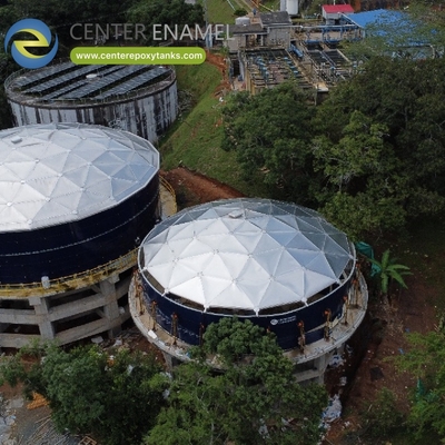 Techo de cúpula de aluminio para tanques de almacenamiento de agua contra incendios: Garantiza un suministro de agua limpio y confiable
