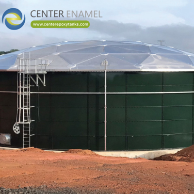 Techo de cúpula de aluminio para tanques de almacenamiento de agua agrícola: protege el agua de las granjas de los contaminantes