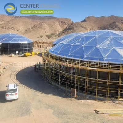 Techo de cúpula de aluminio para tanques de recuperación de agua de lluvia: mantiene el agua de lluvia recuperada pura