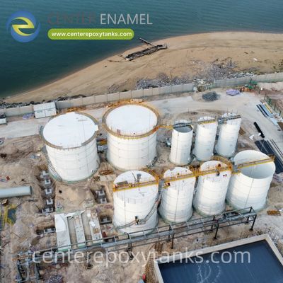 FBE Coated Tank for Brewery Wastewater Treatment- Designed for durable containment of high-volume- low-pH brewing effluent.