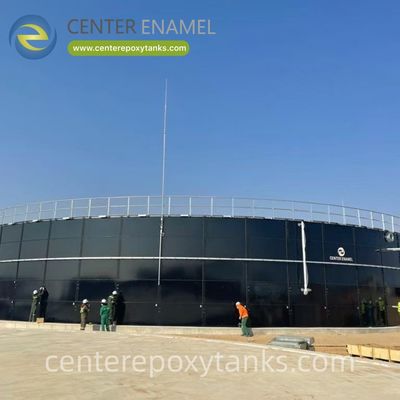 Tanque recubierto FBE para agua industrial- Proporciona un recipiente fuerte y limpio para agua de proceso o de uso público.