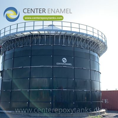 Tanque de acero con revestimiento epoxi para contenedor de fermentación anaeróbica: Construido para resistir el ambiente corrosivo de la descomposición orgánica.