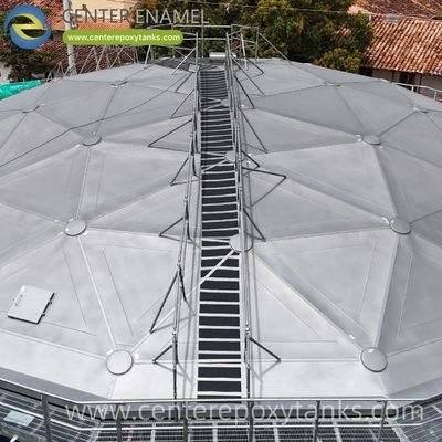 Cúpula geodésica de aluminio para tanques de digestores anaeróbicos: Una estructura de techo ligera y resistente al ambiente corrosivo del biogás