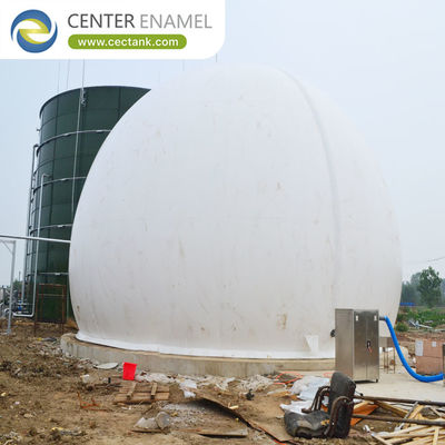 Double Membrane Biogas Holder for a Physical Wastewater Treatment Plant: Used to Manage Biogas Generated from Associated Anaerobic Sludge Processes