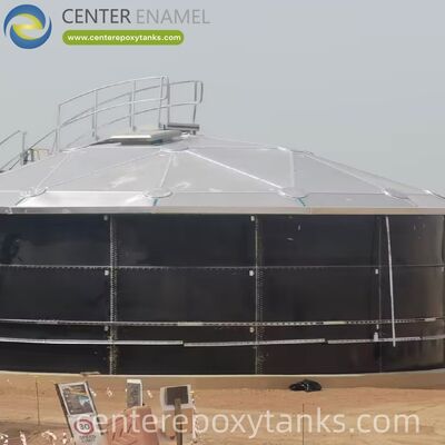 Aluminum Dome for an Industrial Water Tank: Ensures Protection from Airborne Contamination for Process or Utility Water