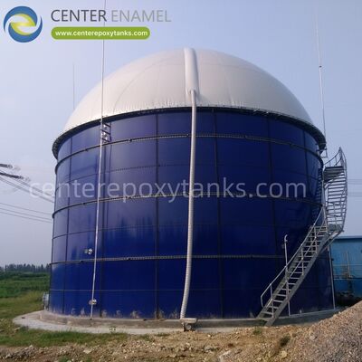 Biogas Holder for a Biogas Project: Serves as the Central Storage Unit to Buffer Gas Volume and Stabilize Pressure for Utilization