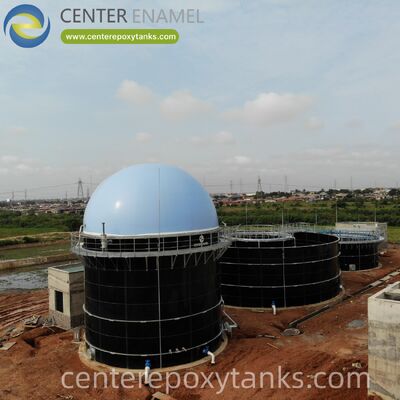 Double Membrane Biogas Holder for Biomass to Biogas Project: Acts as the Intermediate Reservoir, Securing the Fuel Source Before Utilization