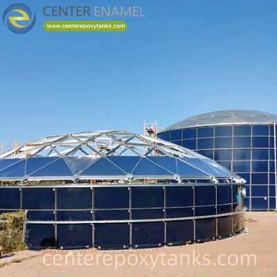 Tanques de almacenamiento de combustible de chorro de acero soldado con techos flotantes internos: mantenga la sequedad y pureza del combustible para la seguridad