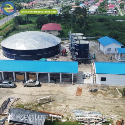 Techos flotantes internos para tanques de betún de acero soldado: previene la oxidación de la superficie y la pérdida de calor