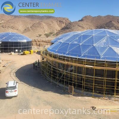 Techos flotantes internos para tanques de almacenamiento de aceite de motor usado de acero al carbono soldado: Contiene humos y previene la contaminación